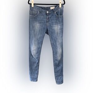 Daniele Alessandrini Denim Distressed Blue Jeans, Size 31
